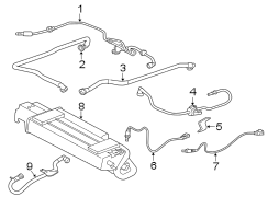 Image of HOSE - VAPOUR. Vapor hose. image for your Jaguar XJ  