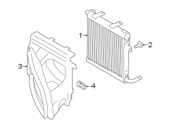 Image of Radiator Support Air Duct image for your 2002 Jaguar XJR   