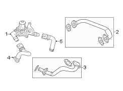 Image of Exhaust Gas Recirculation (EGR) Cooler Coolant Pipe O-Ring image for your Jaguar F-Pace  