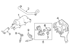 Image of Evaporative Emissions System Lines image for your Jaguar F-Pace  