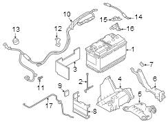 Image of Battery Vent Tube image for your Jaguar S-Type  