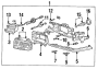 FRONT LAMPS. HEADLAMP COMPONENTS.