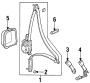 RESTRAINT SYSTEMS. FRONT SEAT BELTS.