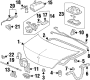 trunk lid. LID & COMPONENTS.