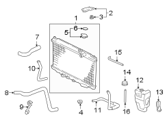 RADIATOR & COMPONENTS.