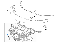 Hood Seal (Front, Upper)