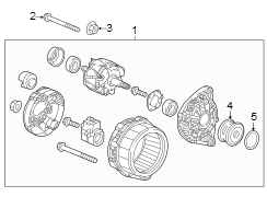 Alternator Bracket Bolt