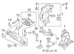 Suspension Control Arm Washer (Lower)