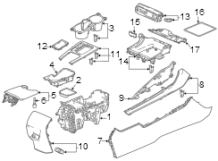 Center Console (Front)