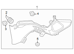 Interior Quarter Panel Trim Panel (Right, Upper)