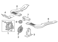 Drive Motor Battery Pack Cooling Fan Assembly