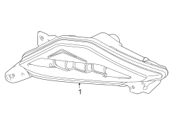 Fog Light (Left, Front)