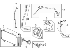 A/C Refrigerant Suction Hose