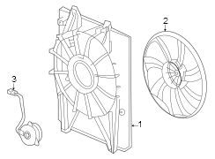 Blade. Fan. Cooling. Air Conditioning (A/C) Condenser. Engine. A/C Condenser Fan Blade.