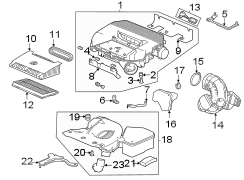 Air Cleaner Bracket (Rear, Lower)