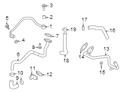 Turbocharger Oil Line