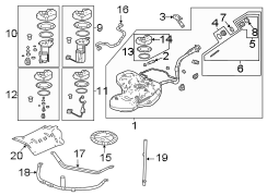 Fuel Tank Strap (Front)