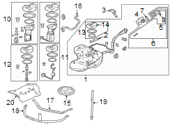 Cap. Inlet cover. Included with: Flap.