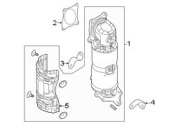 EXHAUST SYSTEM. MANIFOLD.