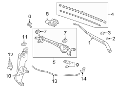 Windshield Washer Nozzle (Front)