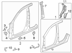 Uniside Bracket (Right, Front, Upper)