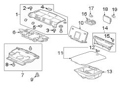 REAR BODY & FLOOR. INTERIOR TRIM.