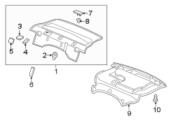 REAR BODY & FLOOR. INTERIOR TRIM.