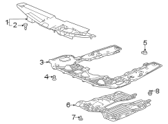 Radiator Support Access Cover (Front, Upper, Lower)