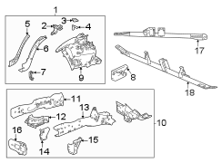 Fender Apron Assembly (Left, Front)