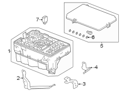 Fuse and Relay Center Cover (Upper)