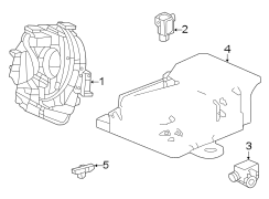 Air Bag Impact Sensor (Front, Rear)