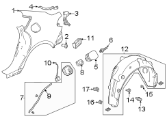 ADAPTER, FUEL FILLER. 