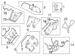 Engine Timing Cover Gasket (Front, Lower)