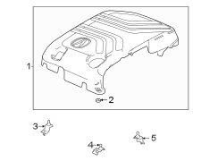 Engine Cover Bracket (Front)