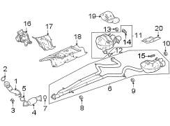 Exhaust Pipe Flange Gasket (Front)