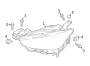 Diagram FRONT LAMPS. HEADLAMPS. for your 2017 Mazda CX-3