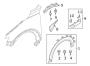 Diagram FENDER. EXTERIOR TRIM. for your 2017 Mazda CX-5