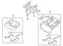 Diagram OVERHEAD CONSOLE. for your 2018 Mazda
