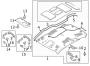 Diagram Seats & tracks. Interior trim. for your 2016 Mazda CX-3