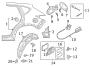 Diagram QUARTER PANEL & COMPONENTS. for your 2022 Mazda CX-5