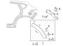 Diagram QUARTER PANEL. EXTERIOR TRIM. for your 2017 Mazda CX-5