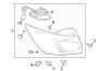 Diagram REAR LAMPS. TAIL LAMPS. for your Mazda