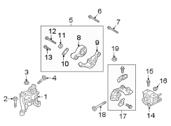 Image of Engine Support Rod image for your 2021 Mazda CX-5  Carbon Edition Sport Utility 