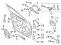 Diagram Front door. Lock & hardware. for your 2022 Mazda