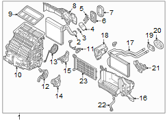 Image of A/C Expansion Valve Seal image for your 2019 Mazda 3   