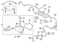 Image of Vacuum Hose image for your Mazda CX-5  