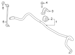 Image of Suspension Stabilizer Bar (Front) image for your 2008 Mazda MX-5 Miata   