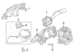 Image of Steering Column Cover (Lower) image for your 2014 Mazda 3   