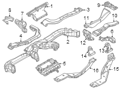 Image of Instrument Panel Air Duct (Rear) image for your 2021 Mazda CX-9   
