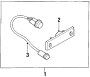 Image of Lens and housing. image for your 1988 Mazda 626   